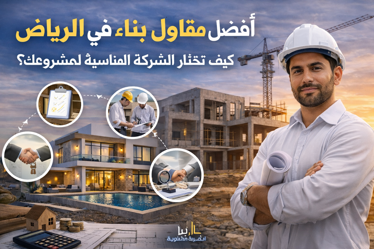 أفضل مقاول بناء في الرياض: كيف تختار الشركة المناسبة لمشروعك؟